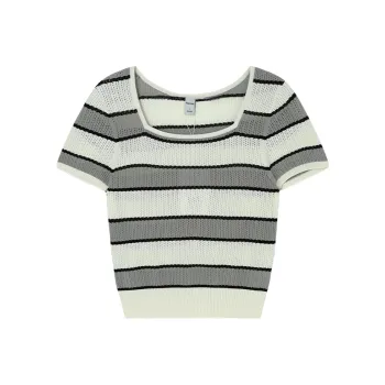 JESSYLINE Knitwear Women's Gray White