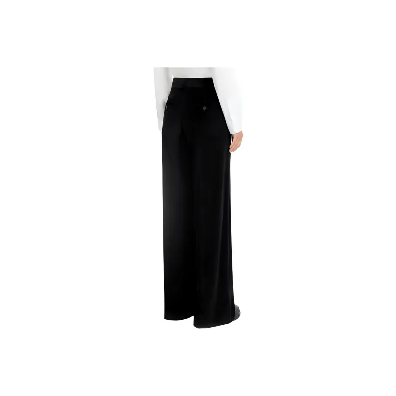 WEEKEND MaxMara Wide leg Velvet Trousers-2