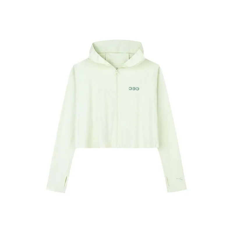 Anta Sun Protection Clothing Women's Fairy Sprout Green-0
