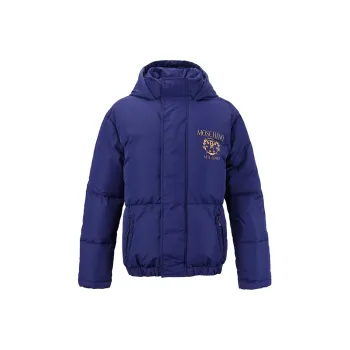 MOSCHINO Puffer Jackets Women's Blue