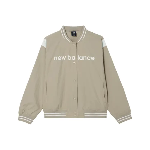 New Balance Baseball Jacket Women's Camel