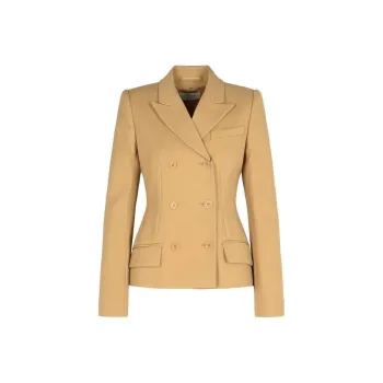 SportMax Double Breasted Long Sleeved Blazer