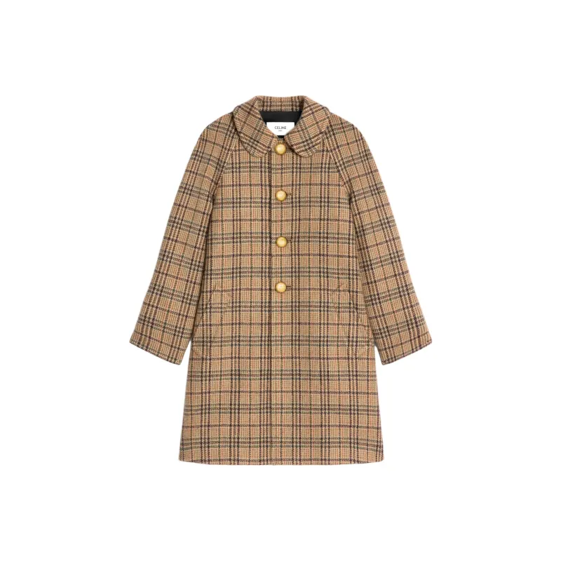 CELINE Victoire Mac In Prince Of Wales Wool-0