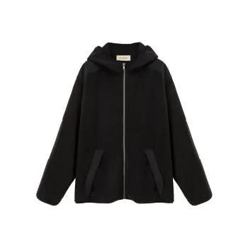 NO ONE ELSE Velvet-feel Coat Women's Black