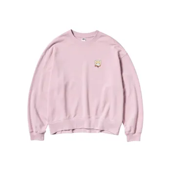 UNIQLO Shark Cat Collaboration Sweatshirts Women's Pink