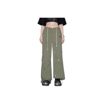 Unifree X Painted Jiao Tai Wolf Co branded Model Casual Pants Women's