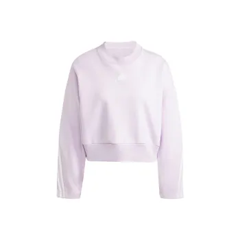 Adidas Future Icons3 Stripes Sweatshirt Women's Ice Lavender