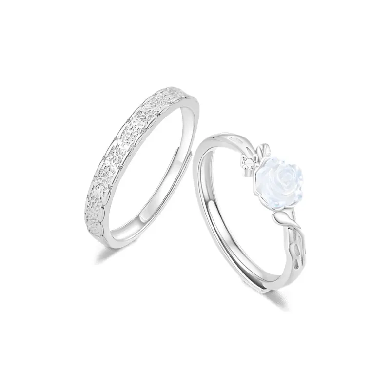 FANFRI Sterling Silver Rings Unisex-0