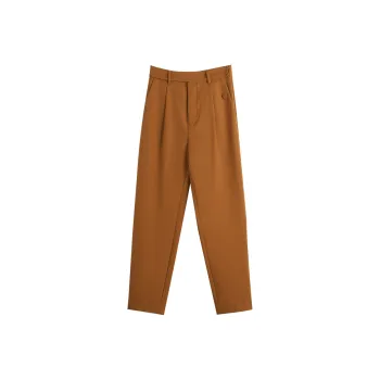 Olrain Casual Pants Women's Orange