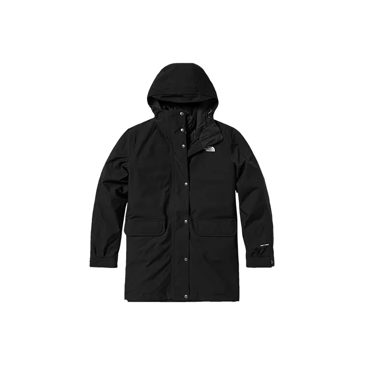 THE NORTH FACE City Outdoor Collection Windbreaker Jackets Women's Black-0