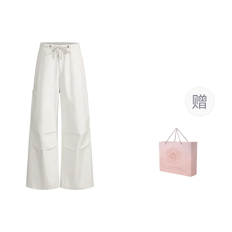 ZAZN Casual Pants Women's Milk White-2