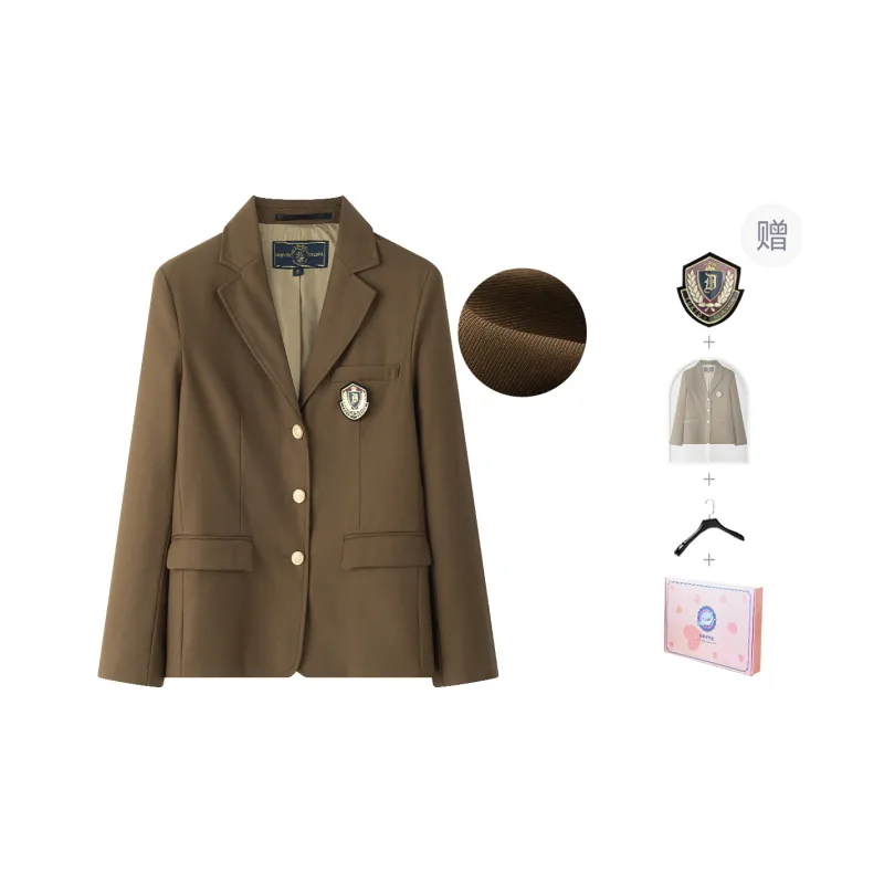 Tokyo Season Business Suit Women's Dark Brown-0