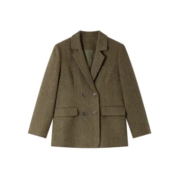 VIMLY Business Suit Women's Amber Green