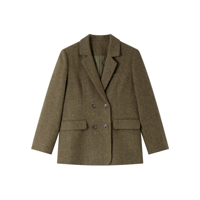 VIMLY Business Suit Women's Amber Green-0