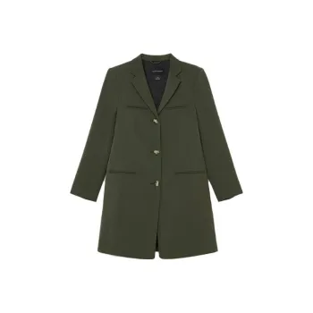 CLUB MONACO Business Suit Women's Olive Green