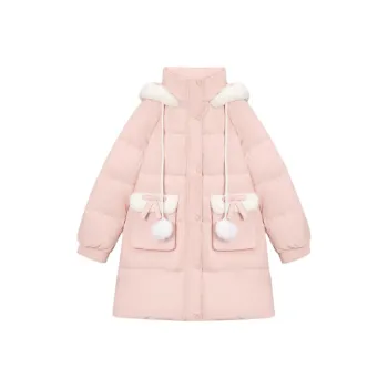 Love To Serve Down Jacket Women's Peach Pink