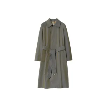 Burberry Long Cotton Car Coat