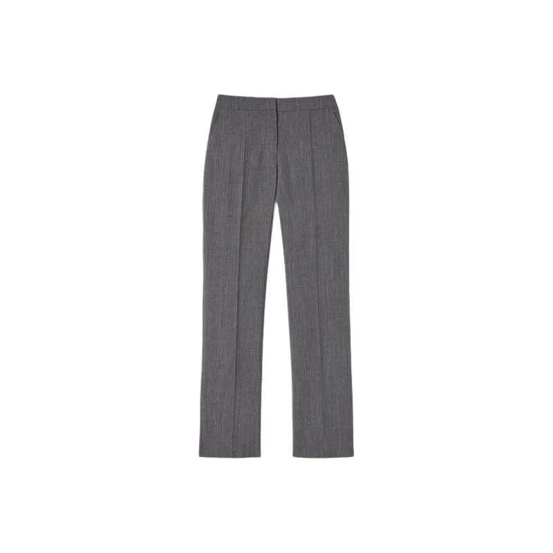 JIL SANDER Front Pleat Tailored Trousers-0