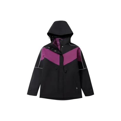 CAMEL Waterproof And Windproof To Keep Warm Windbreaker Jacket Women's