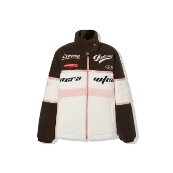 LA CRAWFISH Puffer Jacket Women's Coffee Brown