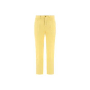 ASPESI Mid Rise Pressed Crease Trousers
