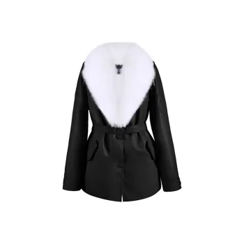 OZLANA Leather Jackets Women's