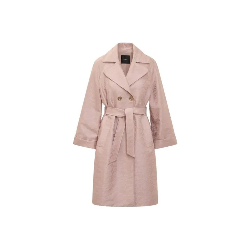 PINKO Trench Coats Women's Pink-0