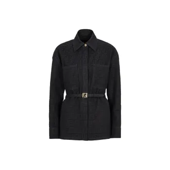 FENDI Denim Jacket Women's Black