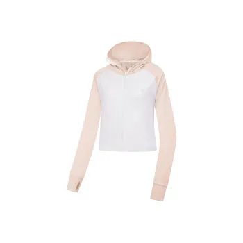 QIAODAN Sun Protection Clothing Women's Tulle Powder / Jordan White