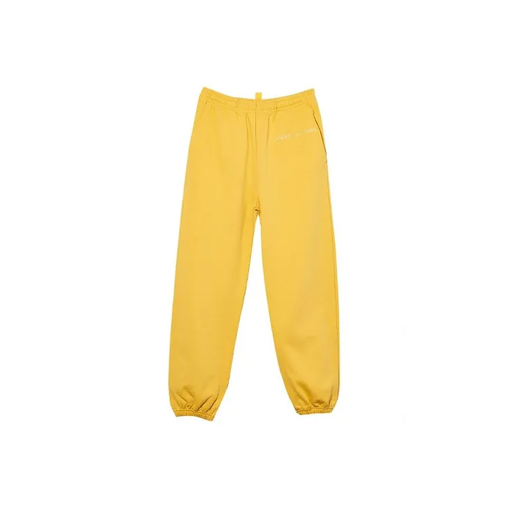 MARC JACOBS Knitted Sweatpants Women's Yellow-0