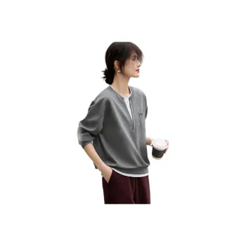 XWI Sweatshirt Women's Gray & White
