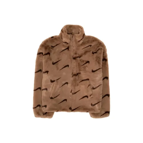Nike Velvet feel Coat Women's Brown