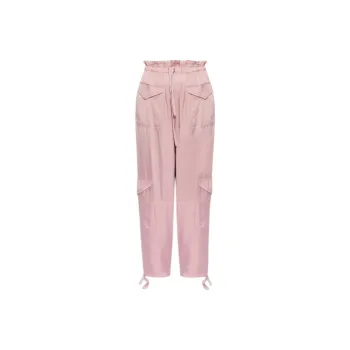 GANNI Drawstring Straight Leg Cargo Pants
