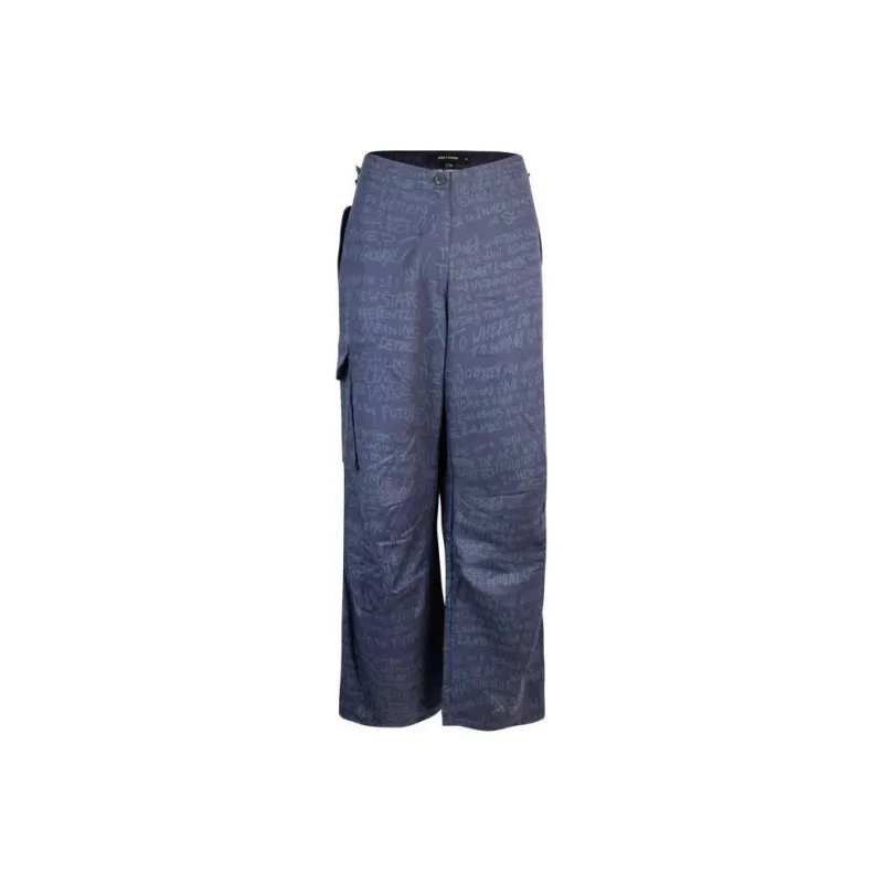 Daily Paper Casual Pants Women's Marine Blue-0