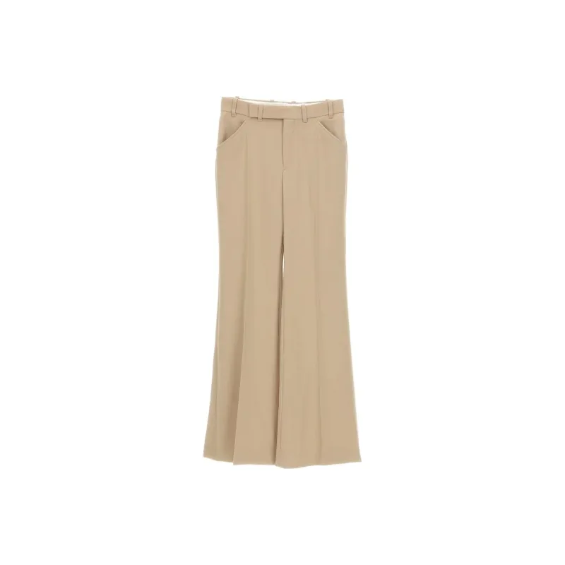 Chloé Wide Leg Tailored Pants-0