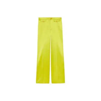 GUCCI Love Parade Casual Pants Women's Yellow