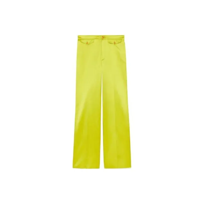 GUCCI Love Parade Casual Pants Women's Yellow-0