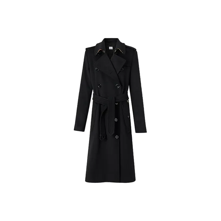 Burberry Trench Coat Women's Black-0