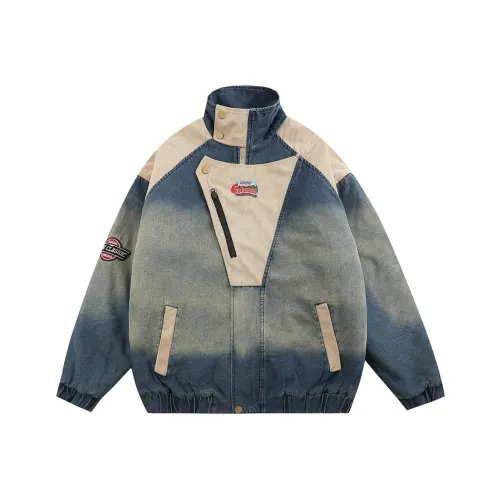 JOLLIGHT Puffer Jacket Unisex Blue