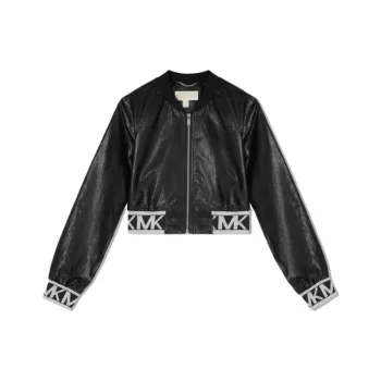 MICHAEL KORS Cropped Coats Women's Black
