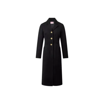 Rouje FW24 FEDERICO COAT Coats Women's Black