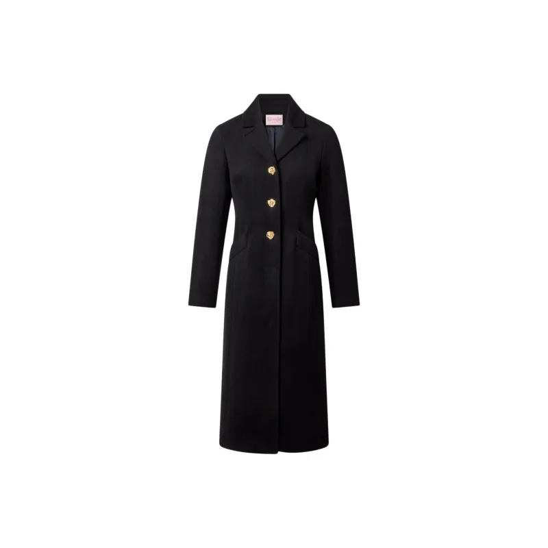 Rouje FW24 FEDERICO COAT Coats Women's Black-0