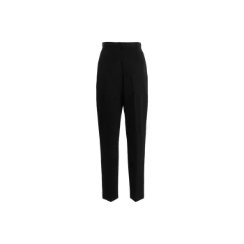 TORY BURCH Straight-Leg Mid-Rise Pants