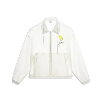 LiNing Chinese Culture Series Trench Coat Women's Ivory