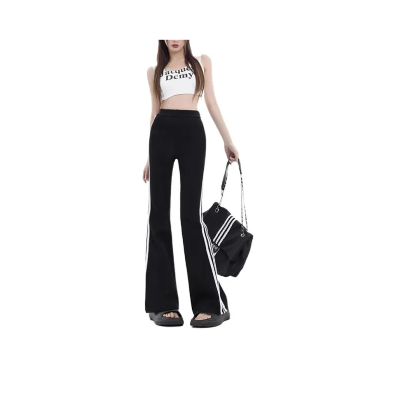 YINLEI Casual Pants Women's Black-0