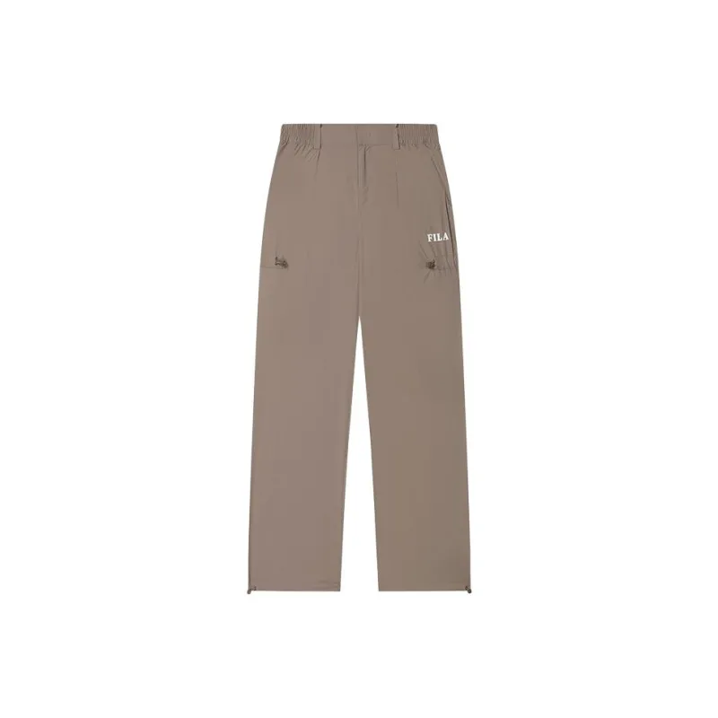 FILA Casual Pants Women's Apricot & Burnt Brown-0