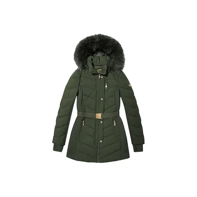 MICHAEL KORS Puffer Jackets Women's Army Green-0