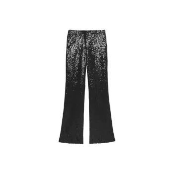 MSGM Sequin embellished Trousers