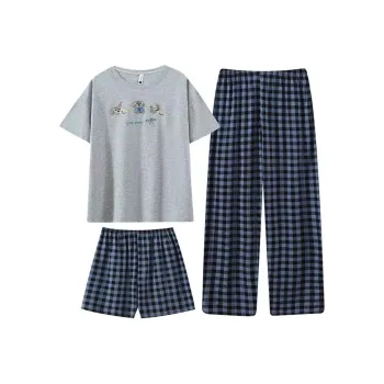 WANANNI Pajama Set Women's Gray