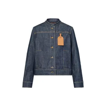 LOUIS VUITTON Travel Tag Denim Jacket